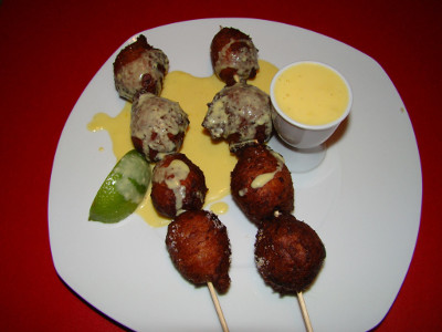 gogoase asiatice cu sos de vanilie