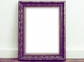 Decorarea unei rame foto vechi
