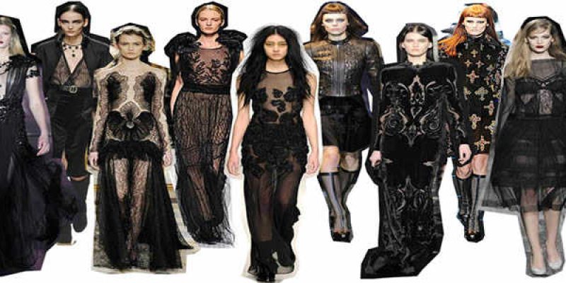 Eleganță întunecată- gothic style